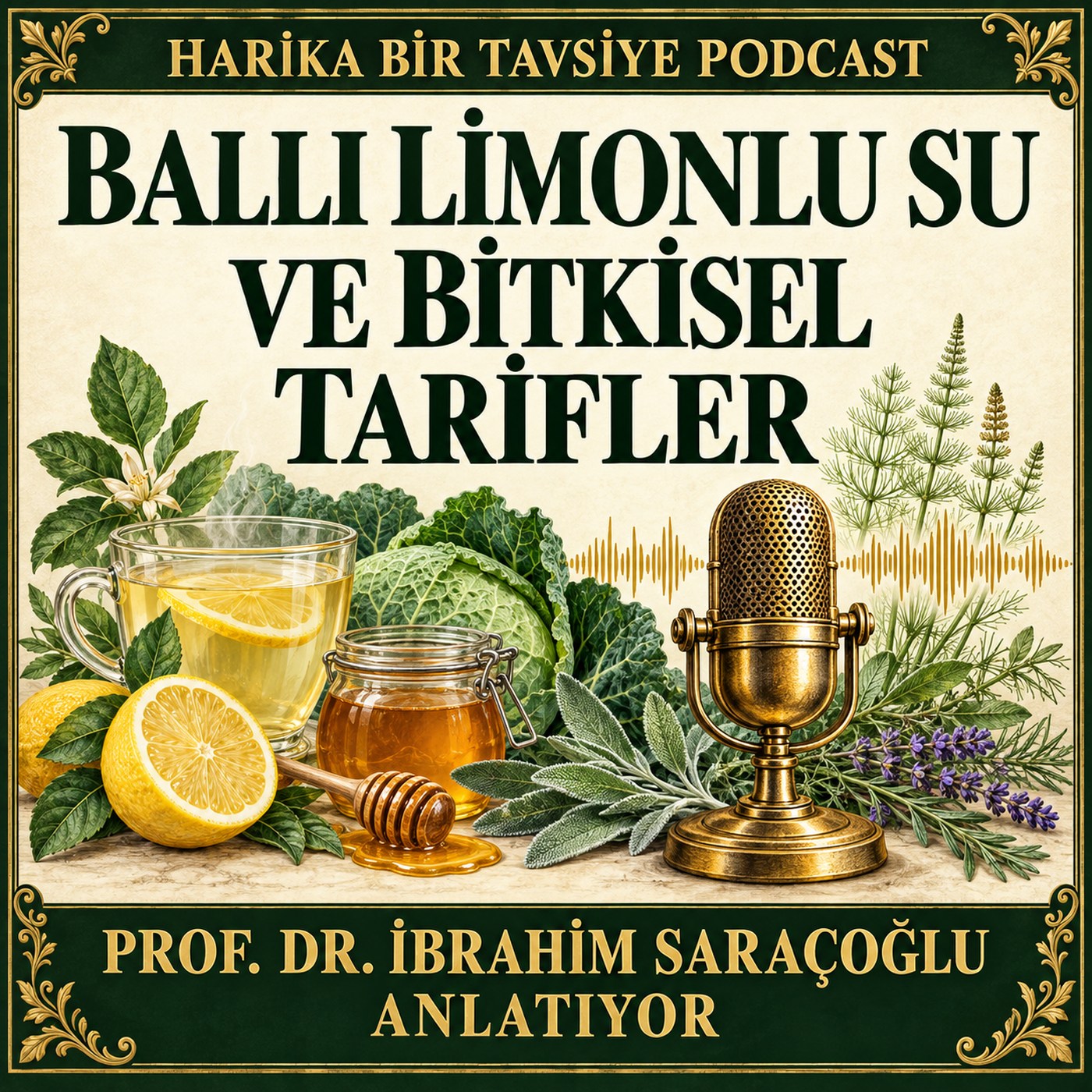Ballı Limonlu Su ve Bitkisel Tarifler kapak görseli