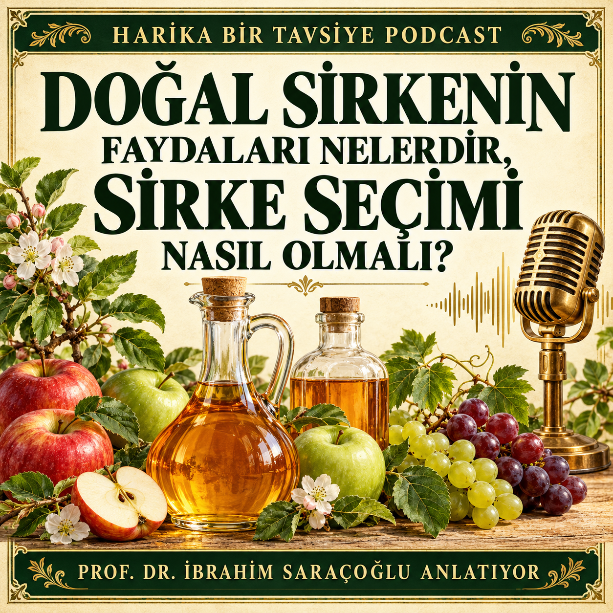 Doğal Sirkenin Faydaları Nelerdir? Sirke Seçimi ve Evde Yapımı kapak görseli