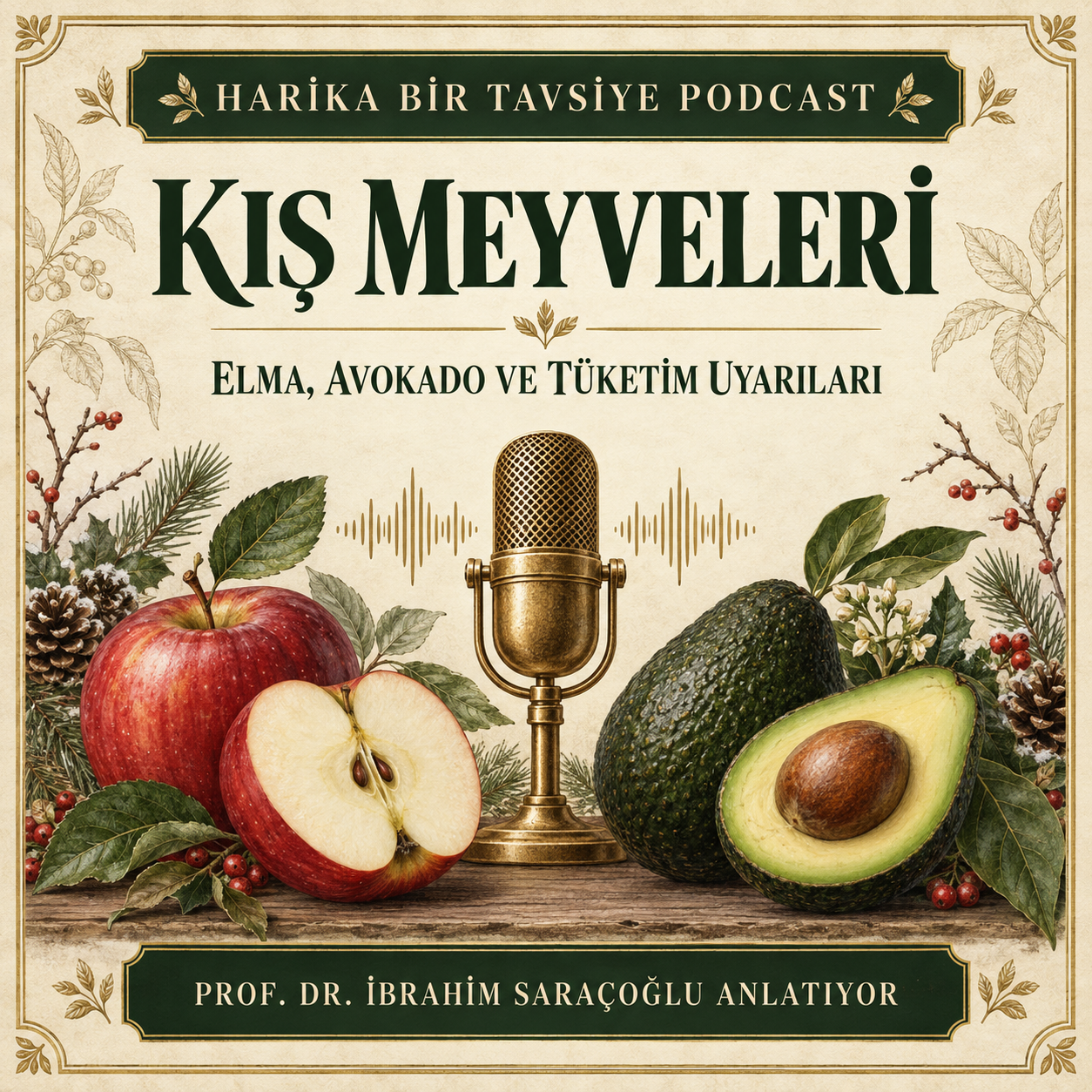Kış Meyveleri: Elma, Avokado ve Tüketim Uyarıları kapak görseli