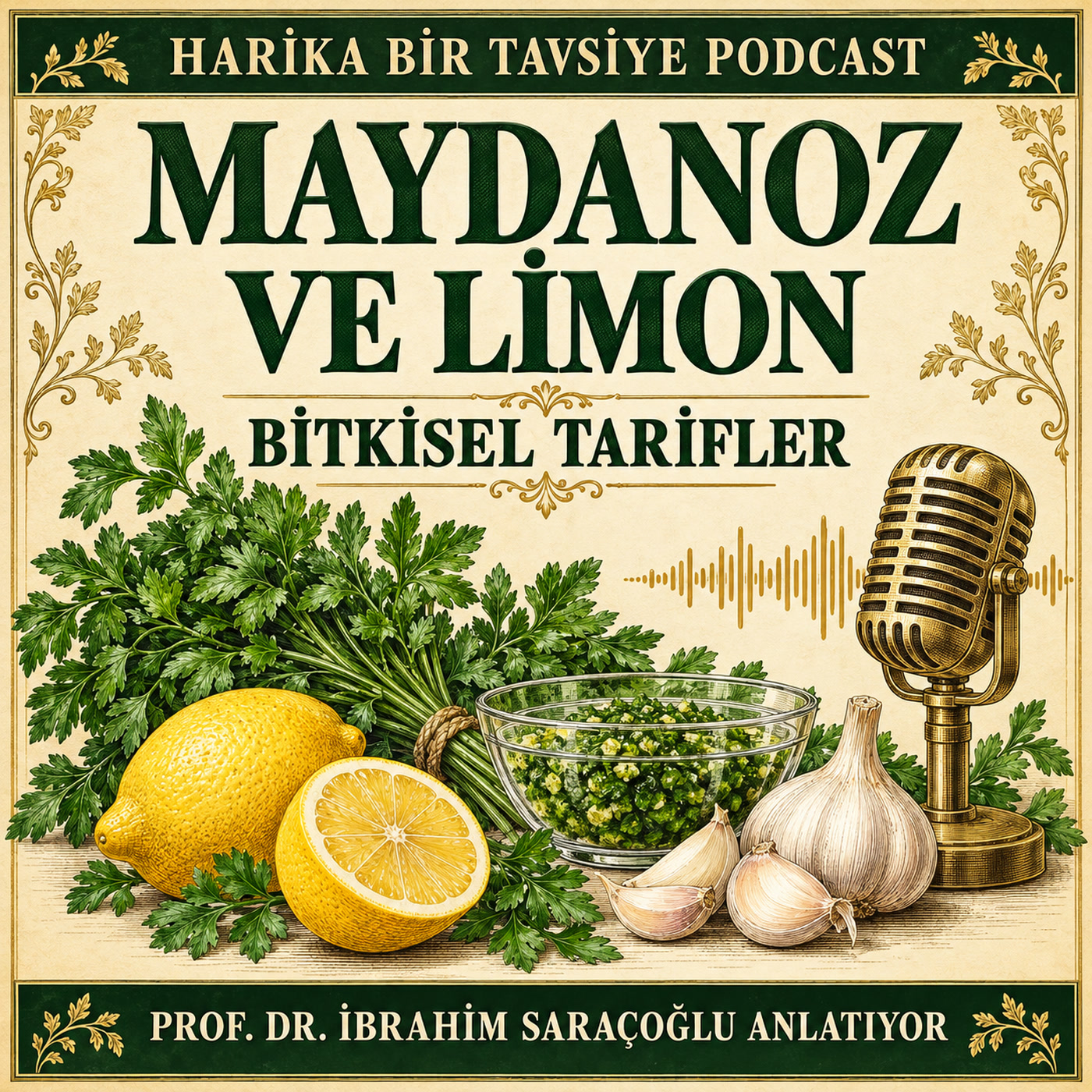 Maydanoz, Limon ve Bitkisel Tarifler kapak görseli