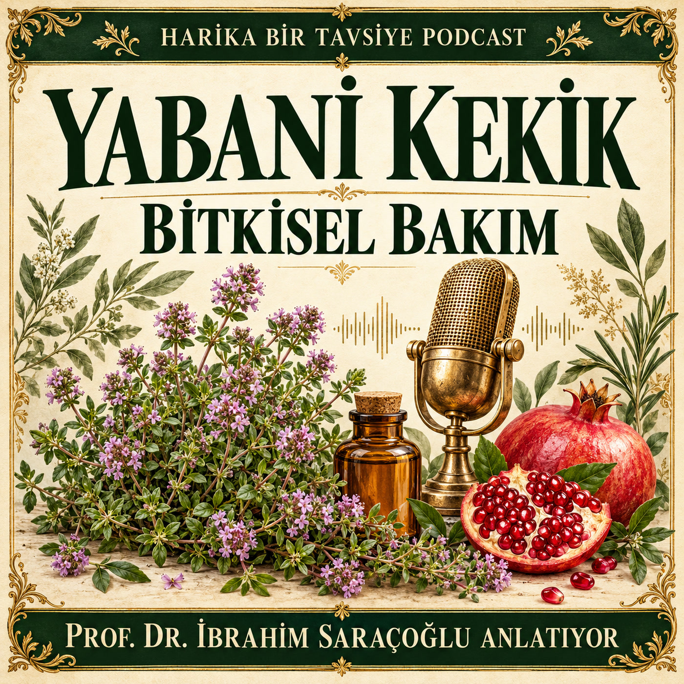 Yabani Kekik ve Bitkisel Bakım kapak görseli