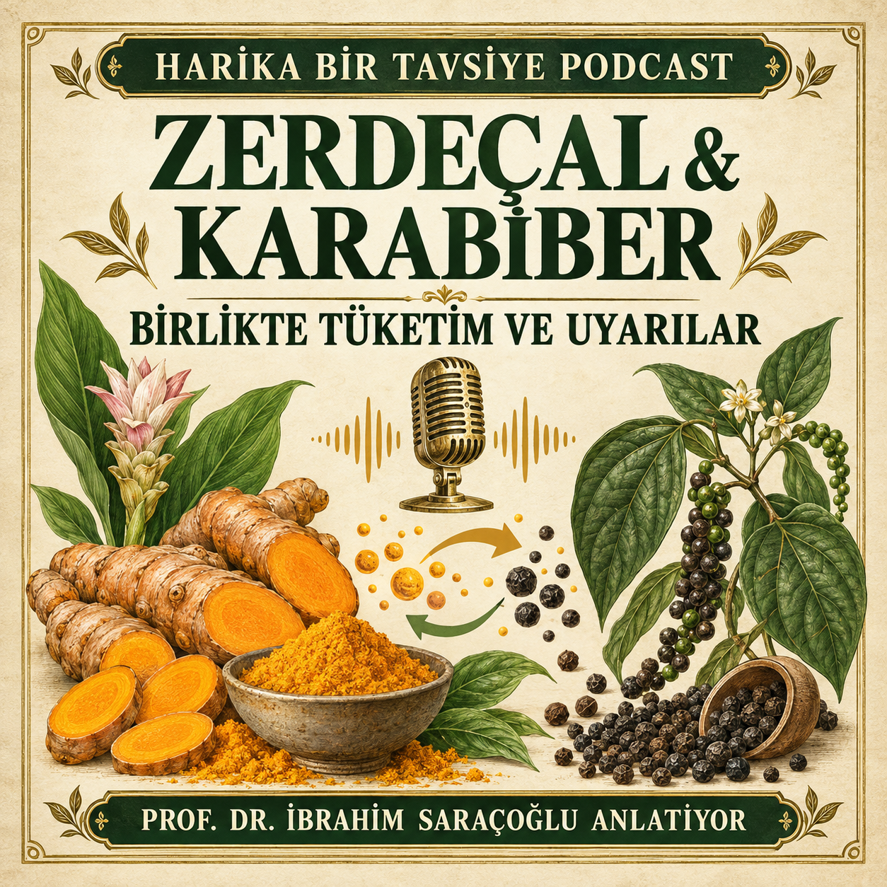 Zerdeçal ve Karabiber Birlikte Tüketin ve Önemli Uyarılar kapak görseli