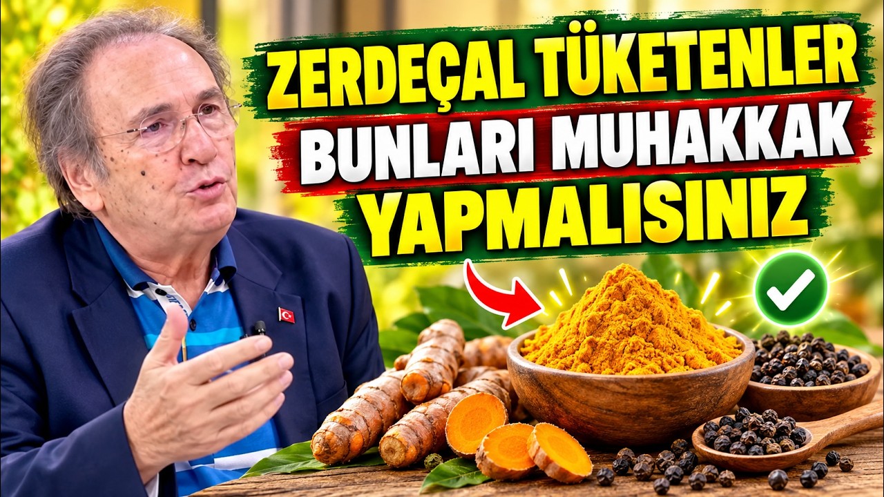 Zerdeçal Tüketenler Dikkat! Karabiberle Neden Birlikte? video kapağı