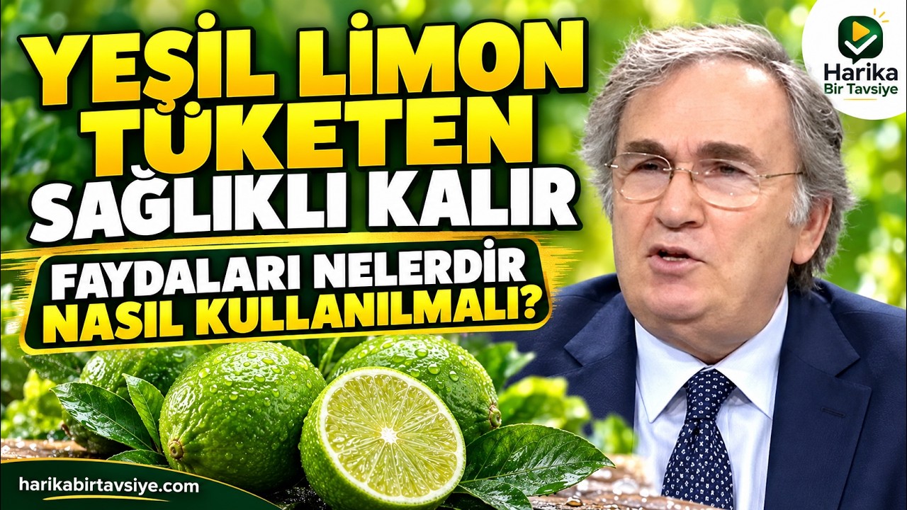 Yeşil Limon (Lime) Nedir? C Vitamini ve Limonla Farkı video kapağı