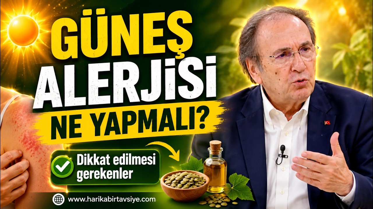 Güneş Alerjisi Olanlar Dikkat! Ciltte Kızarıklık ve Kaşıntı Neden Olur? video kapağı