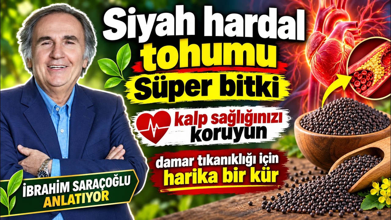 Siyah Hardal Tohumu: Kalp Sağlığı, Damar Tıkanıklığı ve Kullanımı video kapağı