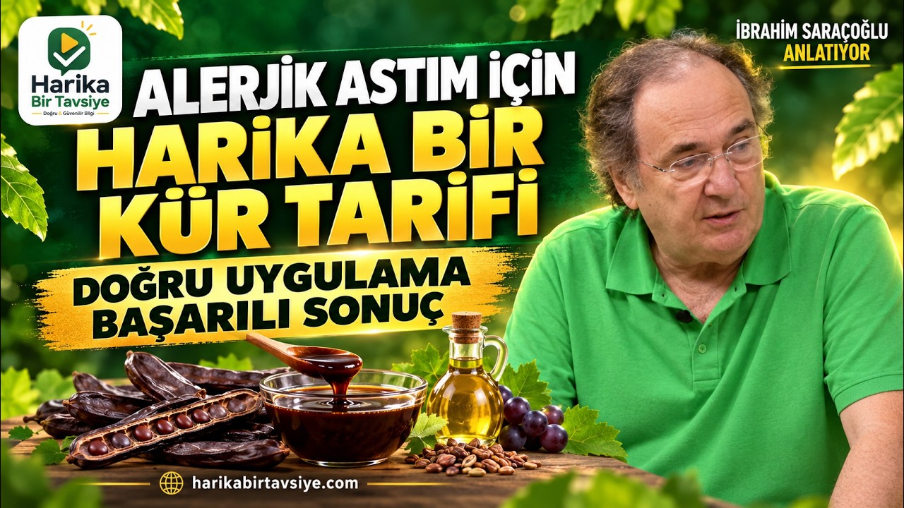 Alerjik Astım ve Öksürük: Keçiboynuzu Pekmezi video kapağı