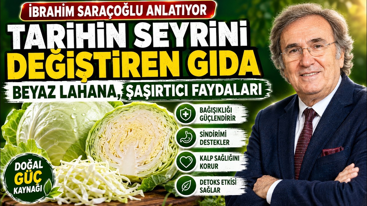 Tarihin Seyrini Değiştiren Gıda: Beyaz Lahana ve Şaşırtıcı Faydaları video kapağı