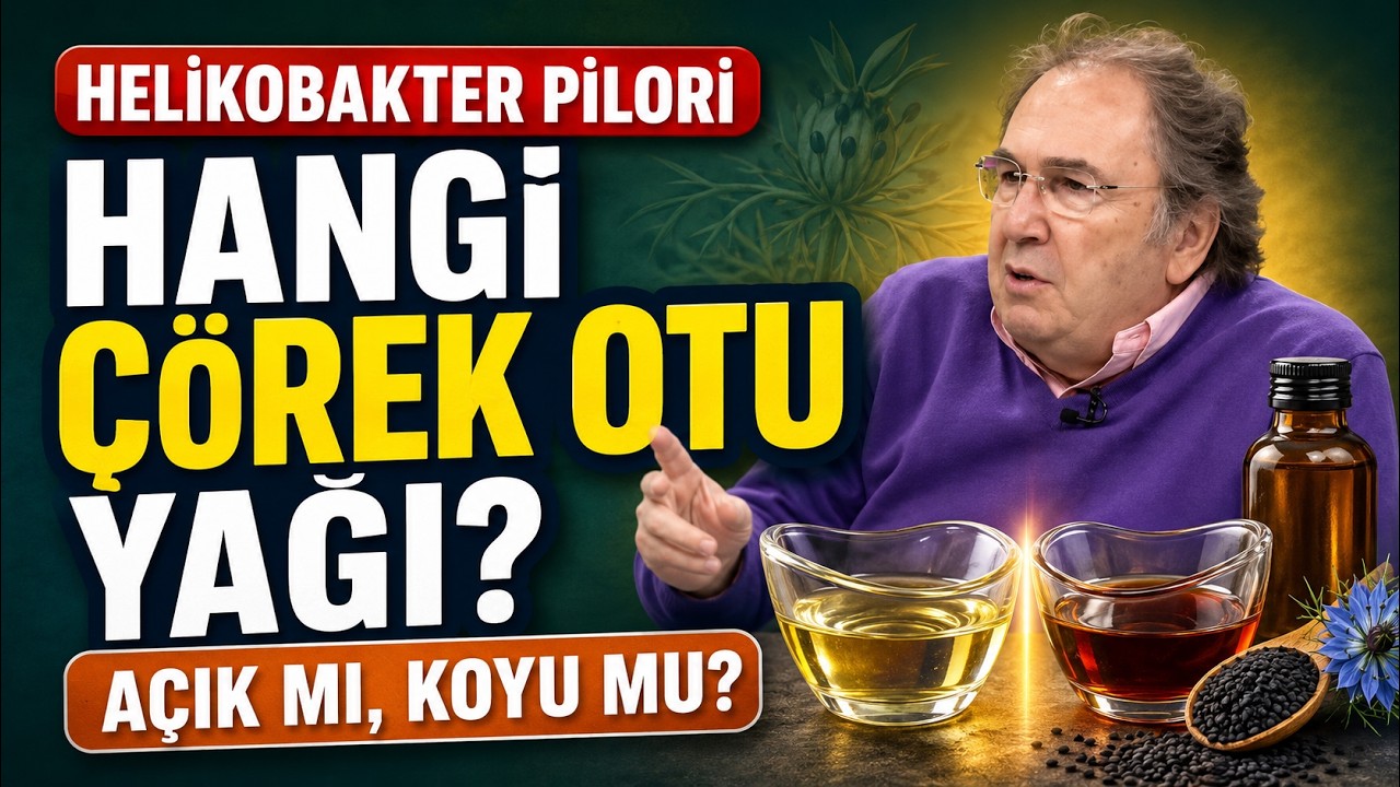 Helikobakter Pilori ve Çörek Otu Yağı Hakkındaki İddialar video kapağı