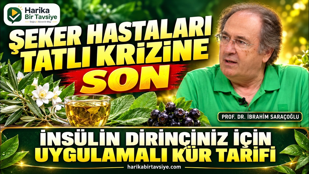 Diyabet ve İnsülin Direnci: Tatlı Krizi İçin Kür Tarifleri video kapağı