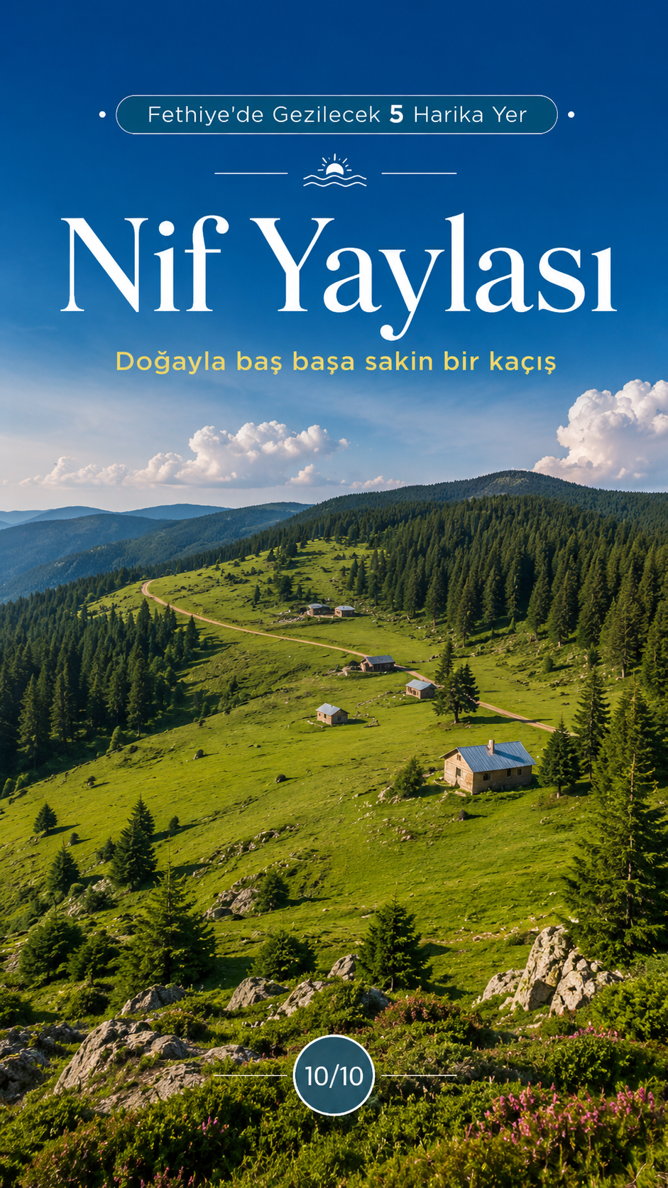 Nif Yaylası doğayla baş başa sakin kaçış