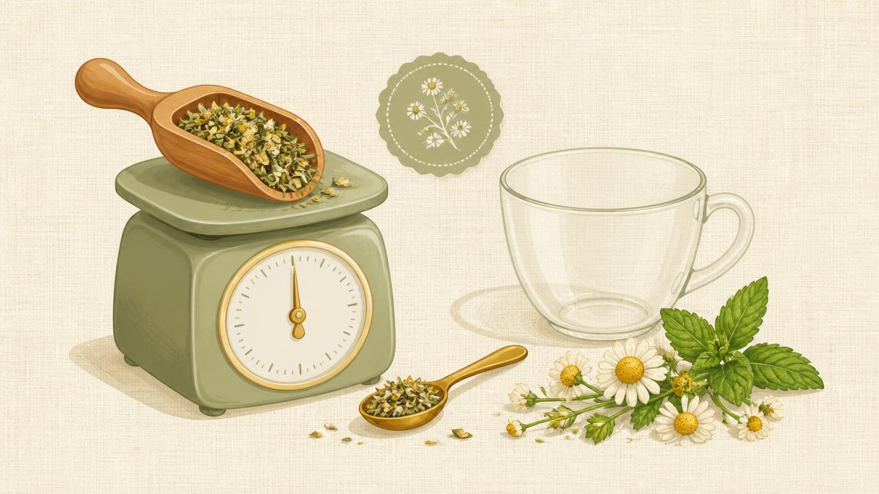 Bitki Çayında Doğru Ölçü: Fincan Başına Kaç Gram, Kaç Tatlı Kaşığı? kapak görseli