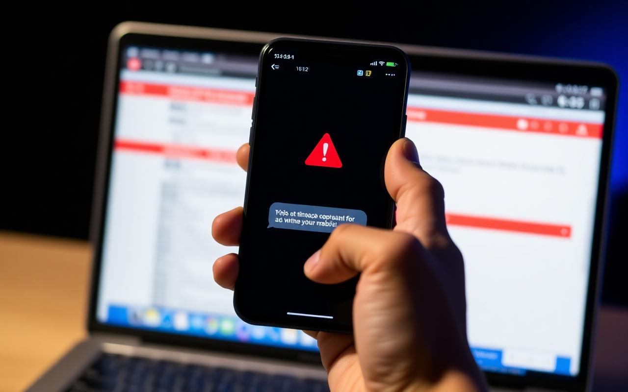 Dolandırıcılık Tuzakları: SMS, Çağrı ve Sahte Site Uyarıları • Güncel Rehberler • Harika Bir Tavsiye Dolandırıcılık Tuzakları: SMS, Çağrı ve Sahte Site Uyarıları — Telefonda şüpheli mesaj | Güncel Rehberler rehberi