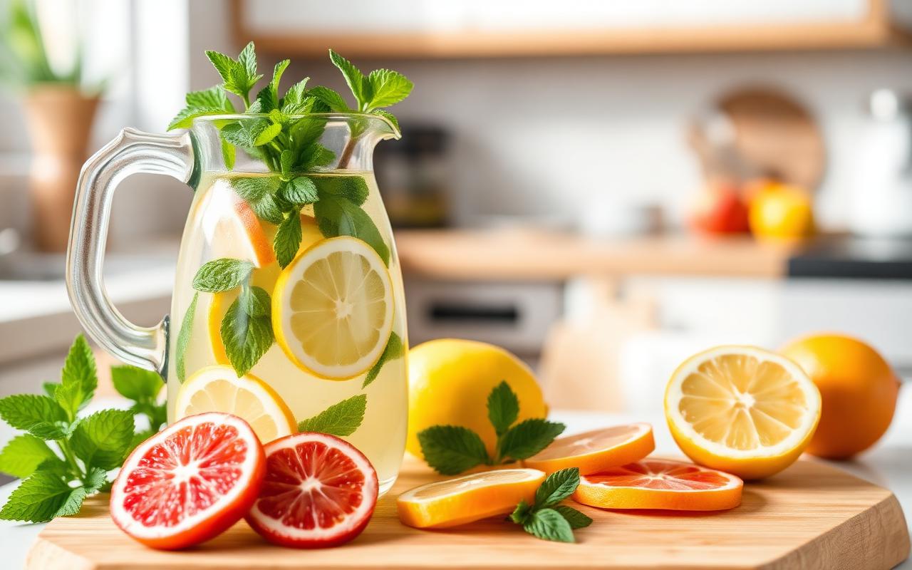 Evde Hazırlanabilecek Doğal İçecek Fikirleri — Limonlu ve naneli ev yapımı içecek | Bitki Çayları ve Doğal İçecekler rehberi