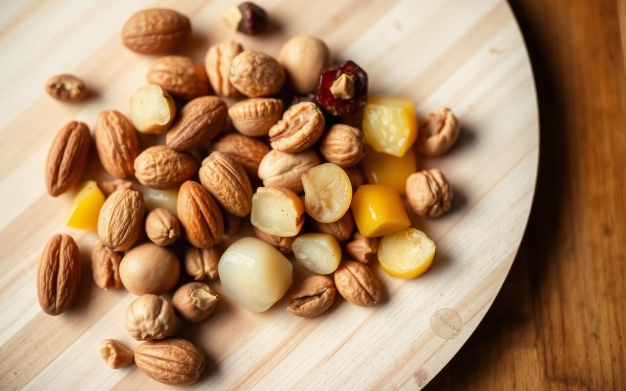 Sağlıklı Atıştırmalıklar: Cips Yerine Ne Yenir? — Sağlıklı kuruyemiş tabağı | Sağlıklı Beslenme rehberi