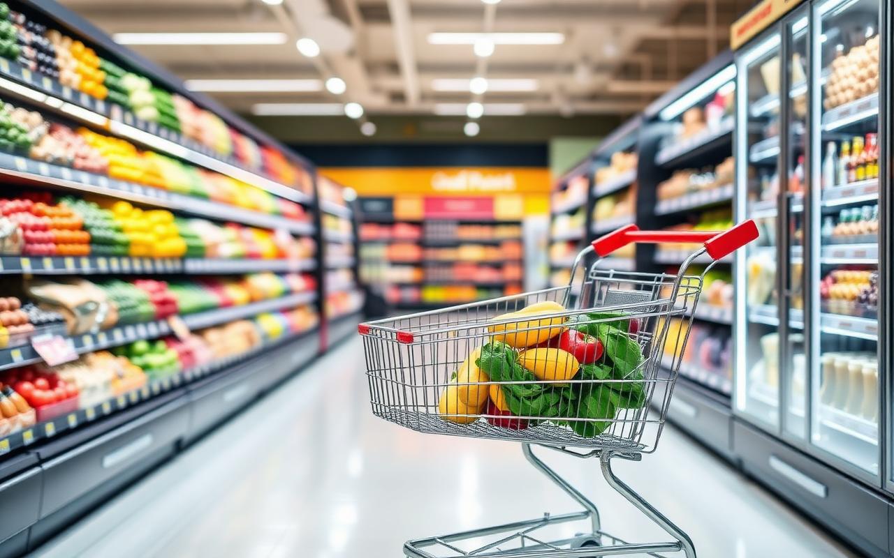 Süpermarket Alışverişinde Tasarruf Etmenin 12 Yolu — Süpermarket alışveriş arabası | Alışveriş Tavsiyeleri rehberi