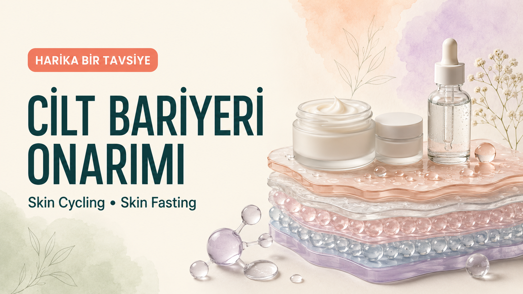 Cilt Bariyeri Onarımı: Skin Cycling ve Skin Fasting Rehberi