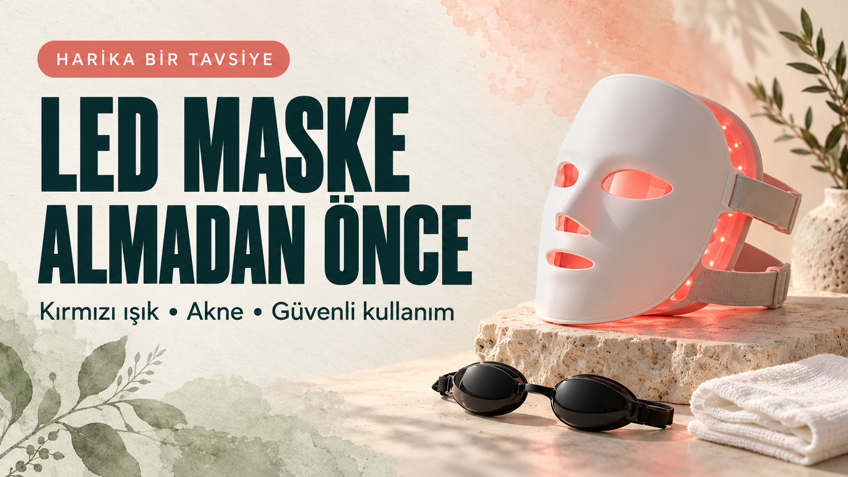 LED Maske İşe Yarar mı? Kırmızı Işık ve Güvenli Kullanım