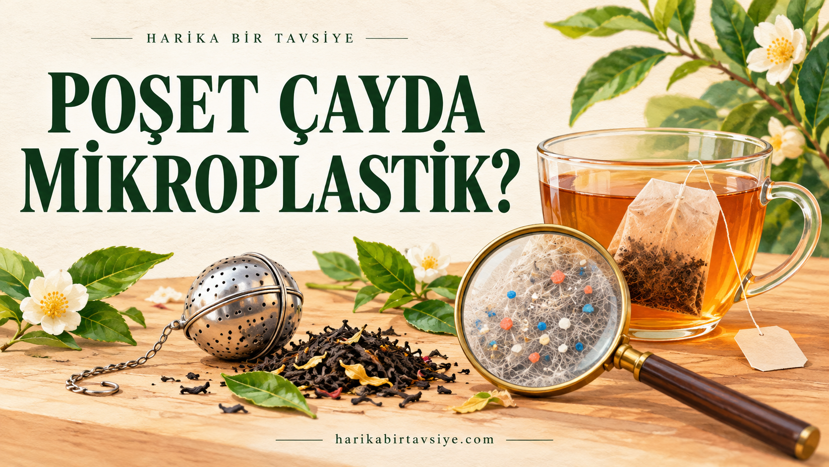 Poşet Çayda Mikroplastik: Hangi Malzemeye Dikkat Etmeli?